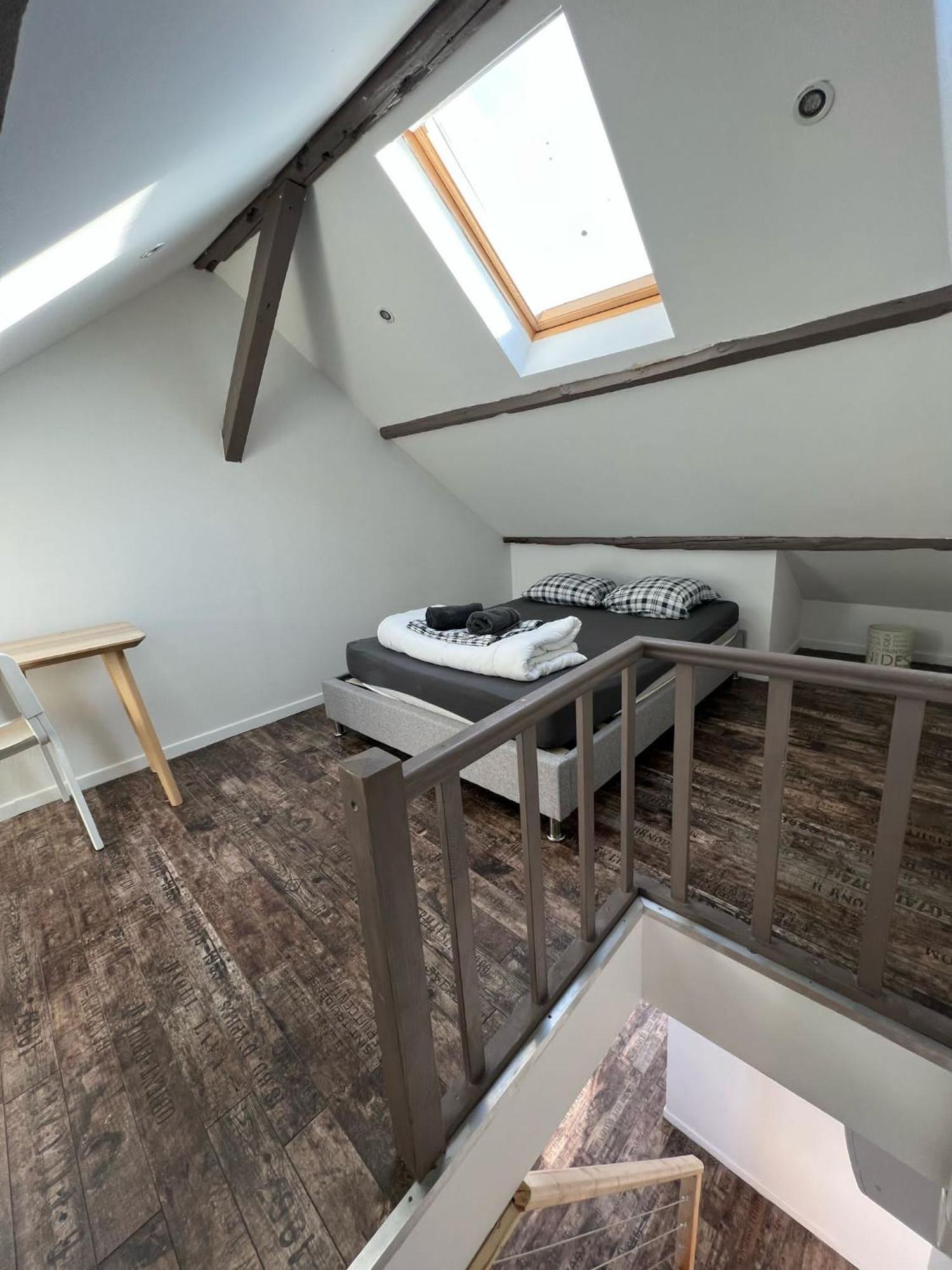 Guibert 19 F2 Duplex Appartement Caudebec-les-Elbeuf Buitenkant foto